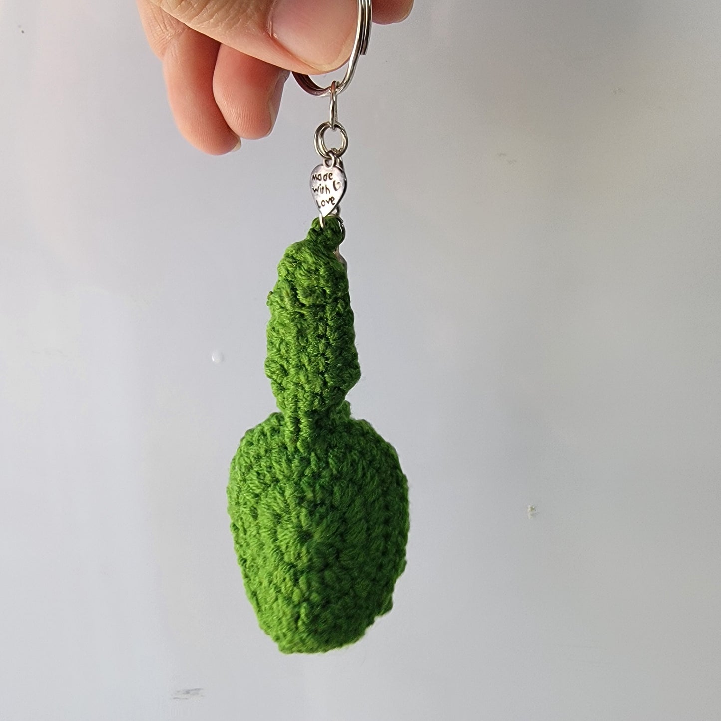 Venus Fly Trap crochet keychain