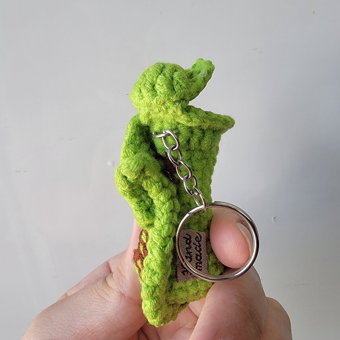 Nepenthes crochet keychain multicolored